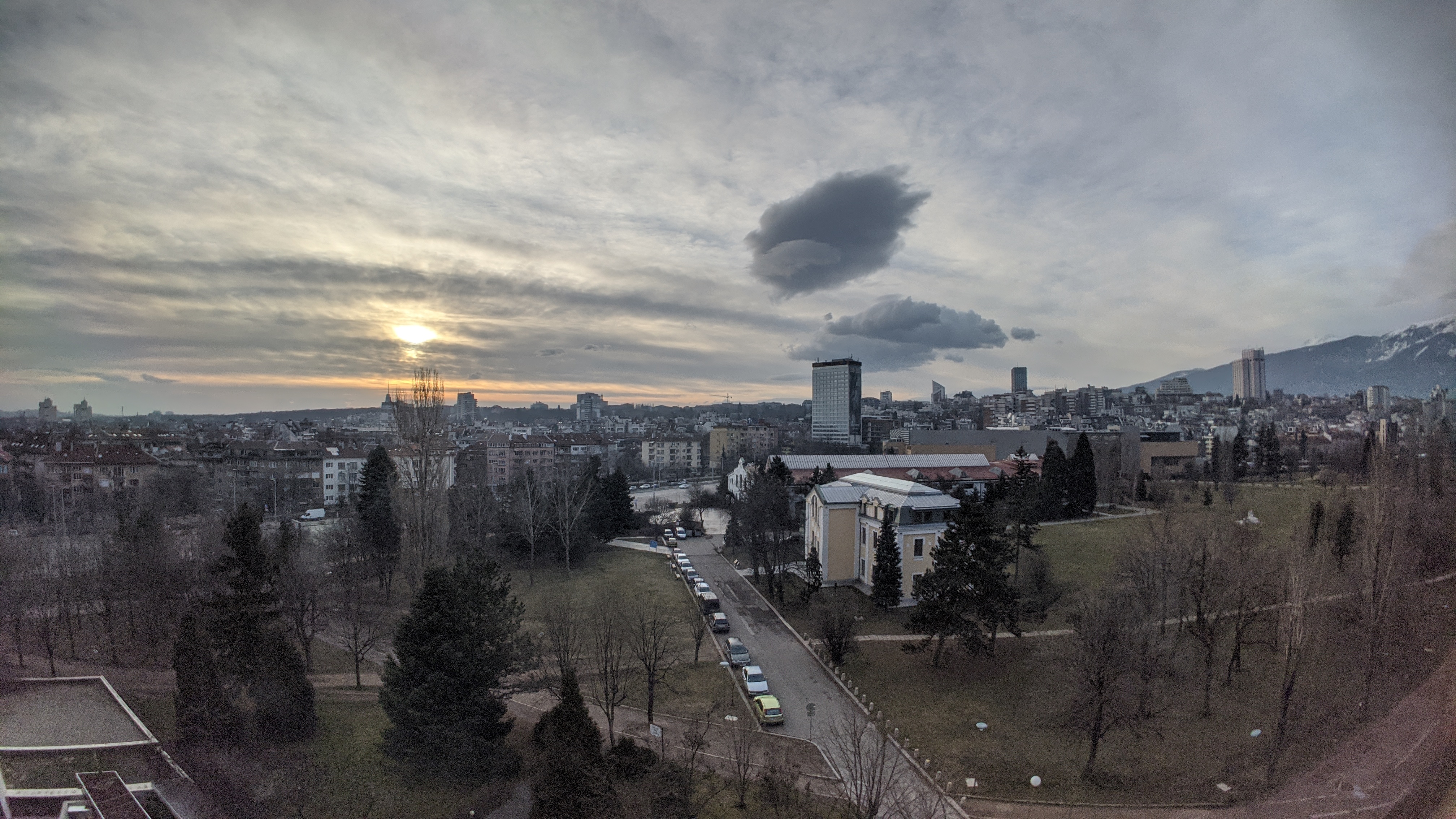 Sunrise in Sofia
