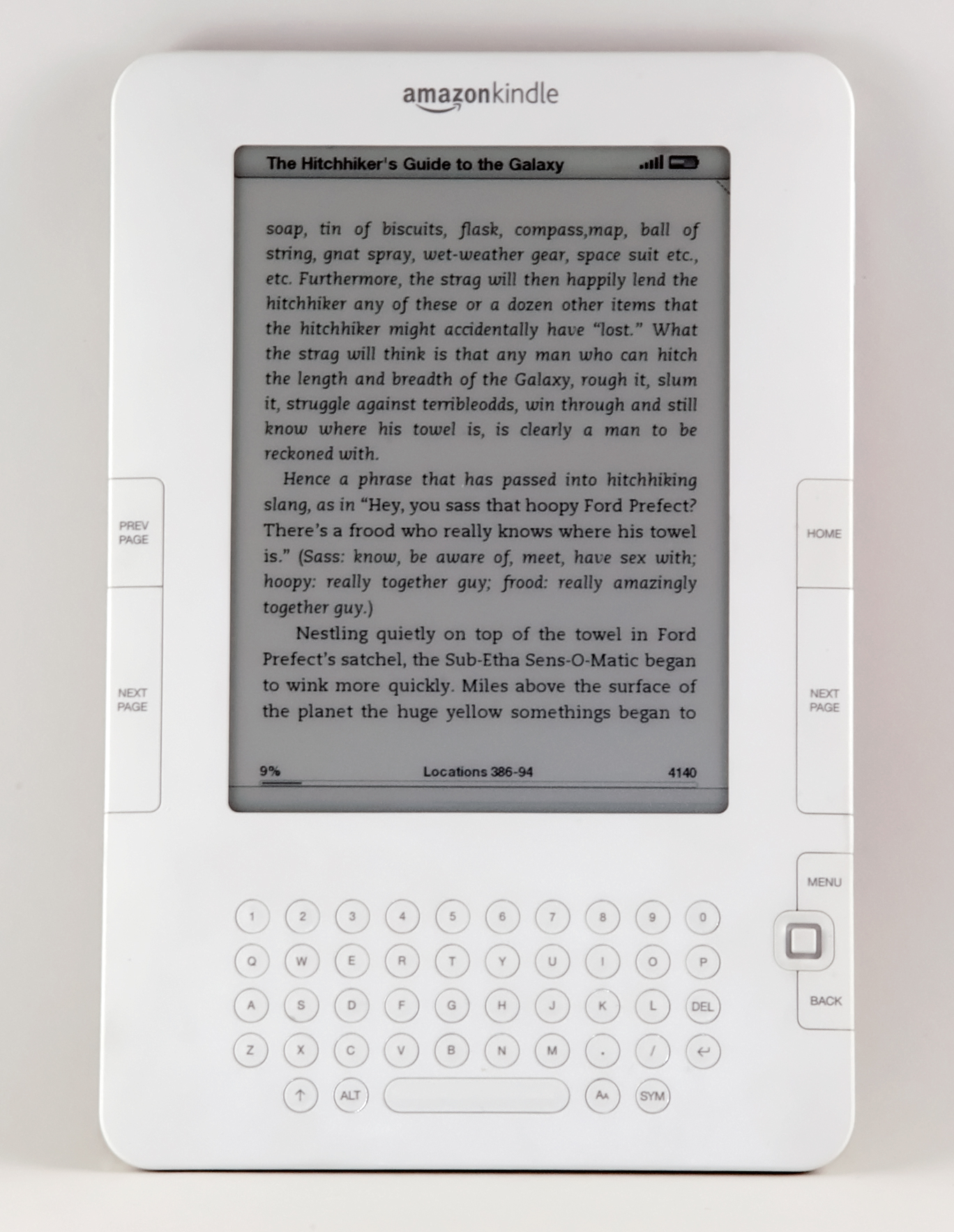 Amazon Kindle 2 — Front