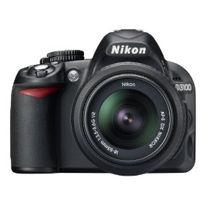 [amazon] Nikon D3100 14.2MP Digital SLR Camera with 18-55mm f/3.5-5.6 AF-S DX VR Nikkor Zoom Lens