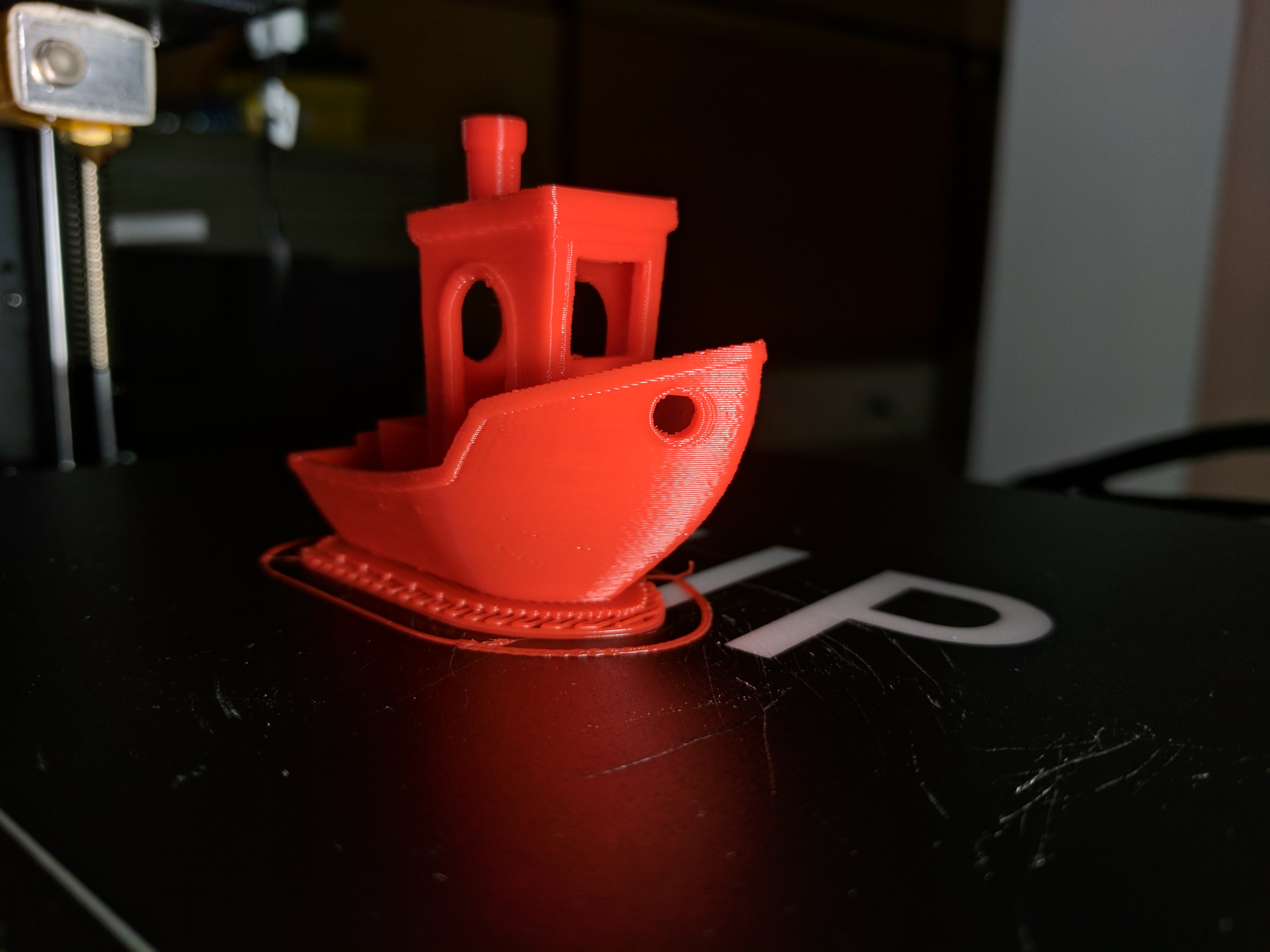 I printed this 3D Benchy at 0.2 mm. Looks great to me, but my printer could do better in theory.