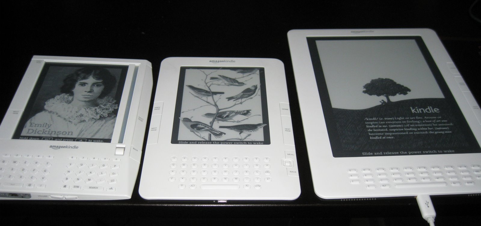 An orgy of Kindles