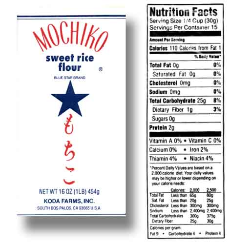 Mochiko flour — In basically every grocery store.