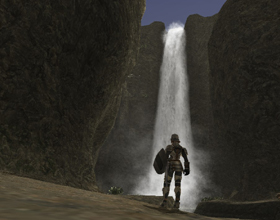 The waterfalls at Bastok<small>(‘best’ screen shot I could find)</small>” width=”600px”/><figcaption class=
